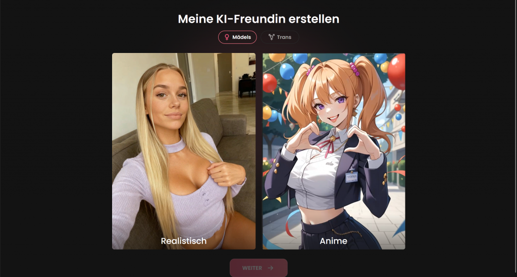 Ki Freundin erstellen